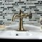 Kingston Brass KSD3543RKX Single-Handle Bathroom Faucet with Push Pop-Up, Antique Brass KSD3543RKX - alternate 4